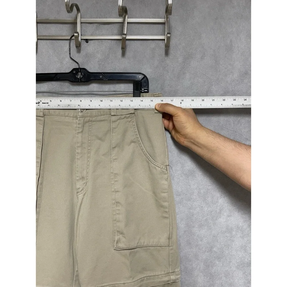 VTG Banana Republic Pants Men's 31X33 Chino Twill Convertible Safari Straight